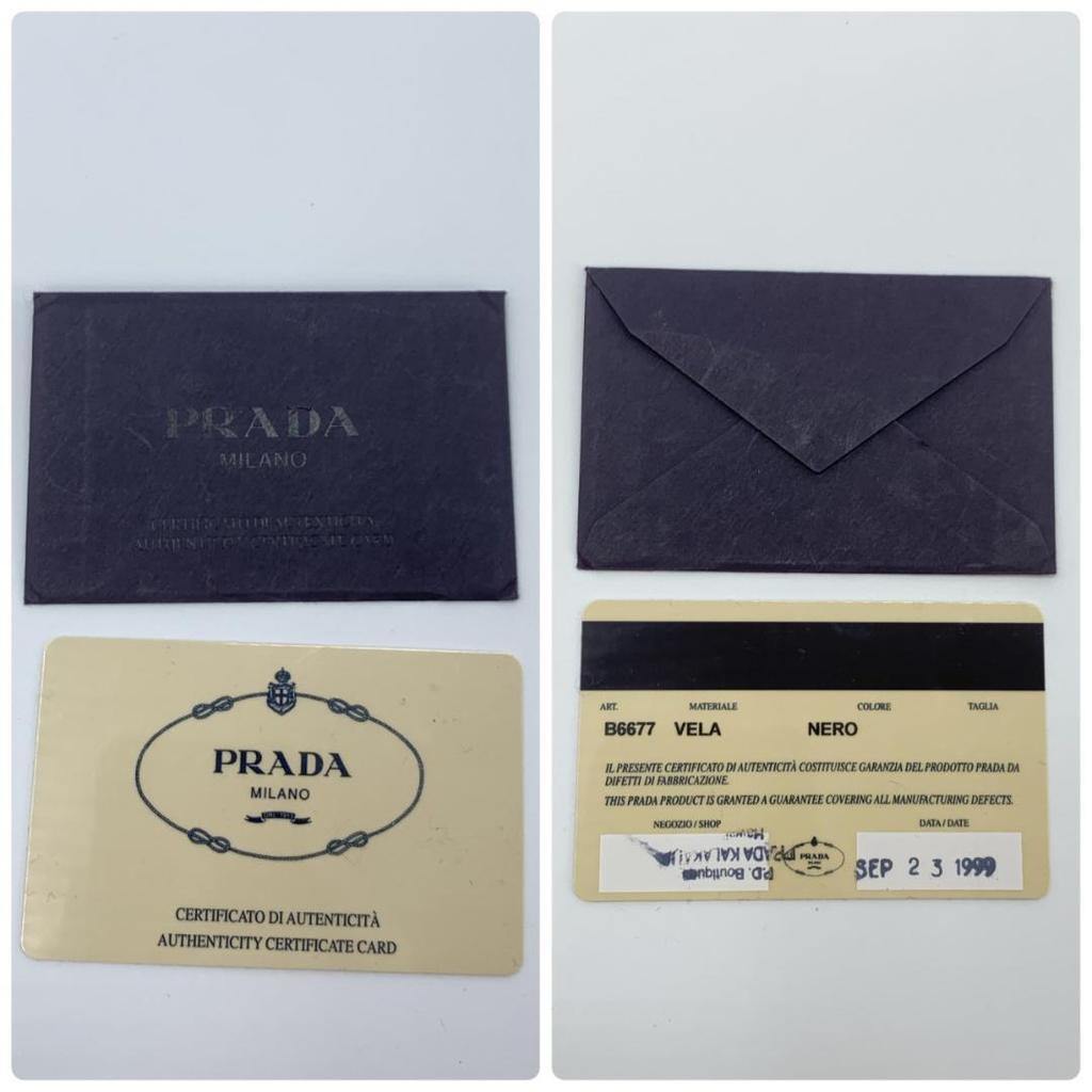 PRADA Tessuto Nylon Rucksuck Backpack Daypack Leather Black Women's Triangle Logo Plate