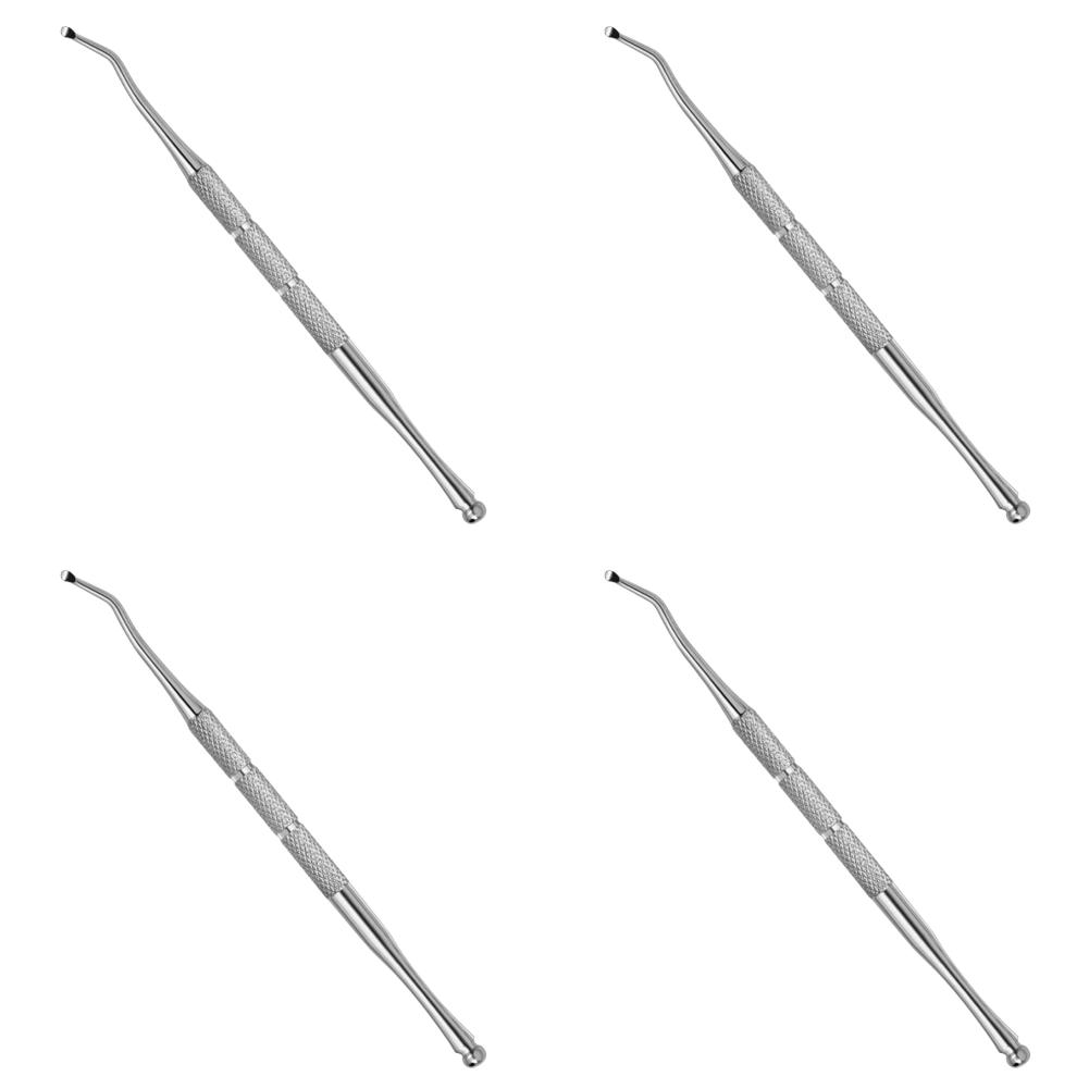 

#F Dirt Remove Stick Dual End Nail Care Tool из нержавеющей стали для ног C