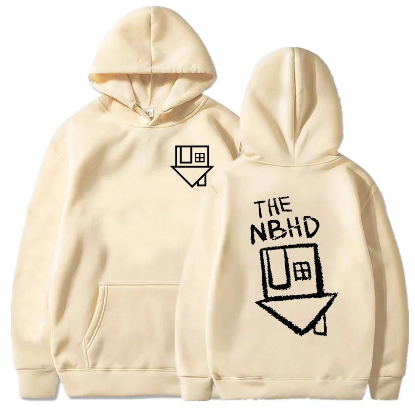 2025women and Men Clothes The Neighbourhood Band Printing Sweatshirts Unisex Streetwear Winter Soft Comfortable Hooded Pullovers