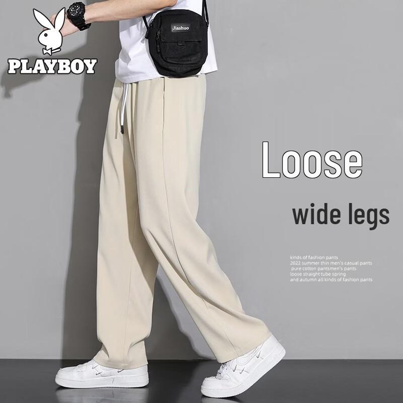 

PLAYBOY Men s Summer Straight Casual Pants 3XL