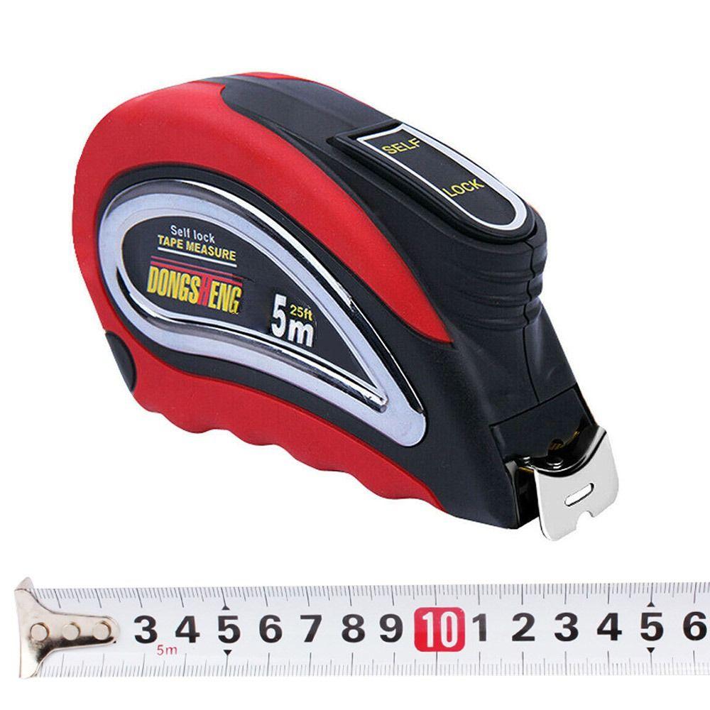 Portable Self Lock Inch Metric Steel Tape Measure Measuring Steel Tape Tape Measure 3/5/7.5m