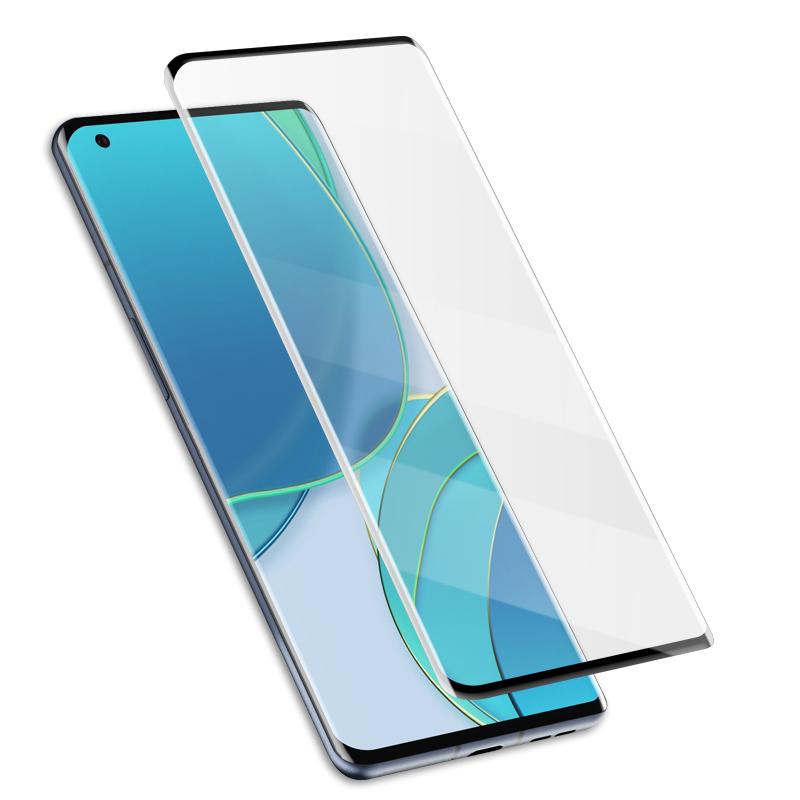 MOCOLO 3D Curved Full Cover Tempered Glass Screen Protector for OnePlus 9 Pro/10 Pro/Xiaomi 12 Pro 5G/Oppo Find X3 Pro