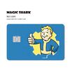 100% New Arrival Conch Money Bow Anime Speend or Save Meme Credit Card Film Debit Card Sticker Skin
