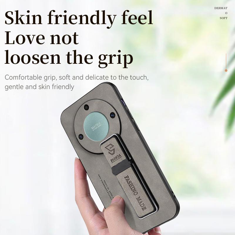 Husă Pentru Honor X7A X8A X9A Husă de Lux din Piele Silicon Antishock Husă Telefon Pentru Honor X9A x8a x7a Suport Magnetic Auto Capac Spate