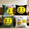 Luxury Smile C-Cpfm Cushion Cover Multi-Scene Pillow Cover for Home & Car - Reversible, Soft & Durable for Daily Use