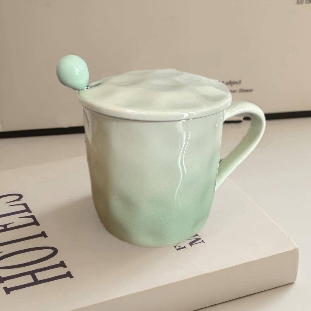 Gradient Mug Household Girls Drinking Cup Design Ceramic Mug Couple Cup Set Gift