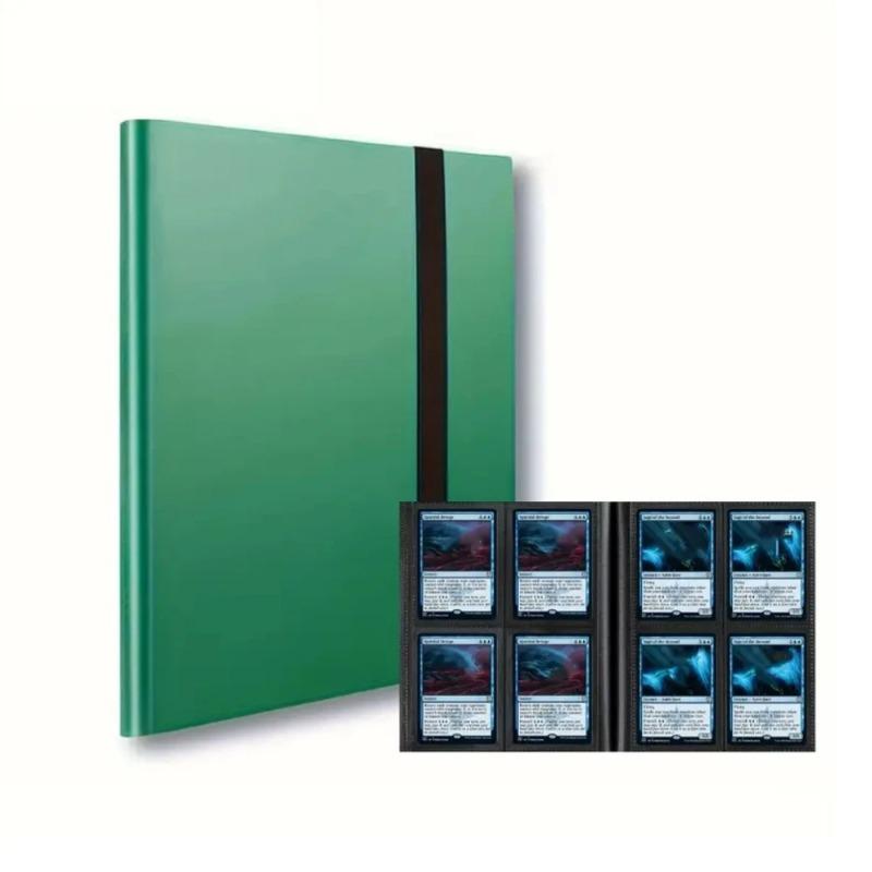 160 Pocket Game Collectible Cards Binder Album Large Trading Card Durable Protective Cover Holder PP Material Multi-color Option