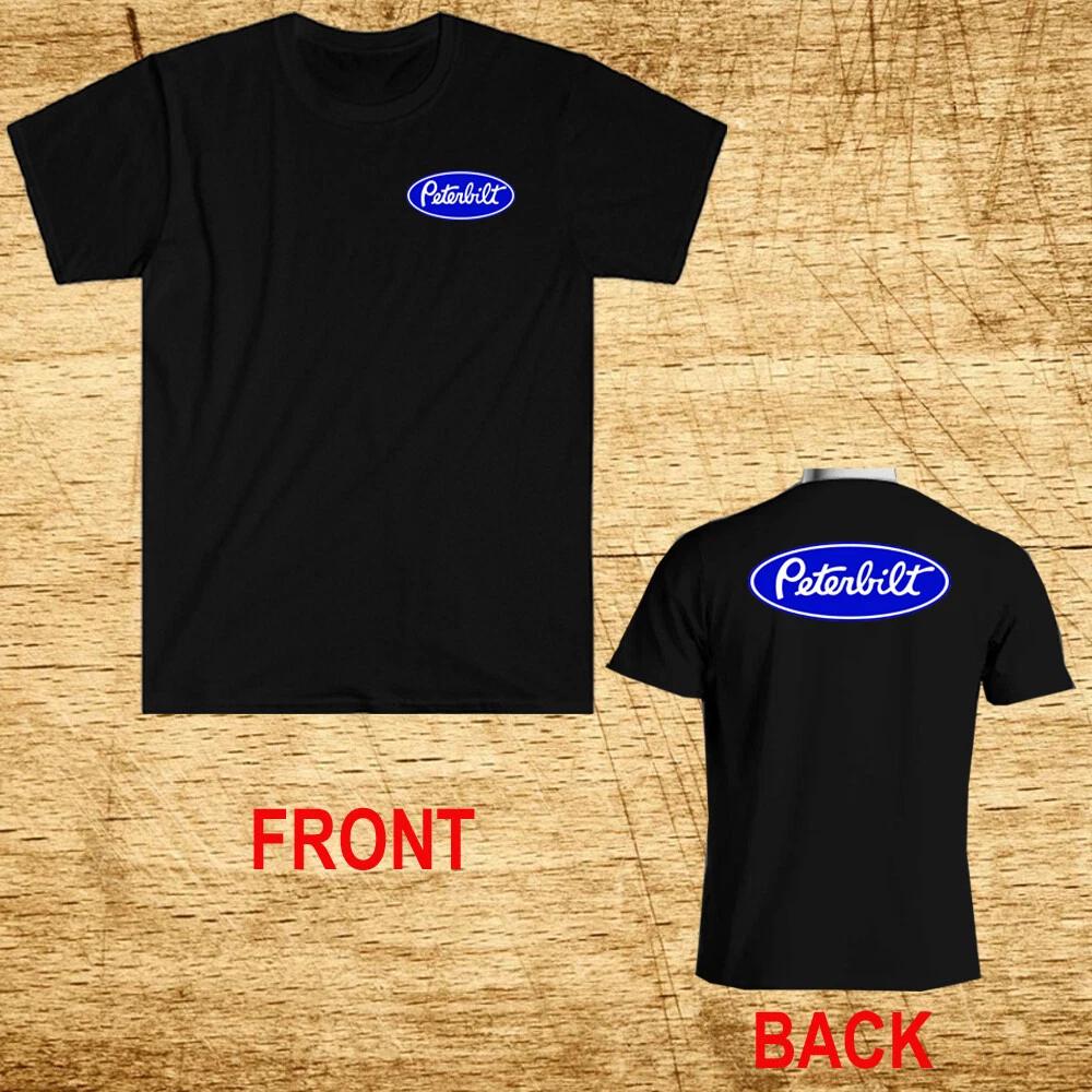 Men s and Women s T-shirts Peterbilt Truck Blue XXXL