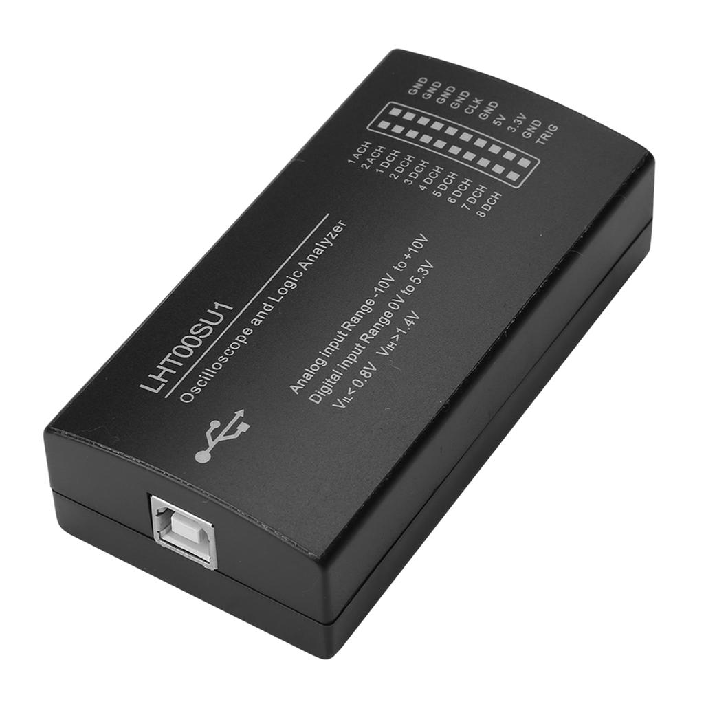 16M s Dual Input Oscilloscope, 3MHz Bandwidth, 8 Channel Logic Analyzer, Voltmeter, Frequency Meter, PWM Controller for Mixed Signal Oscilloscopes an