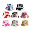 Faux Fur Fisherman Bucket Hat Milk Cow Pattern Warm Cozy Fluffy Bucket Hat Christmas Thanksgiving Headwear