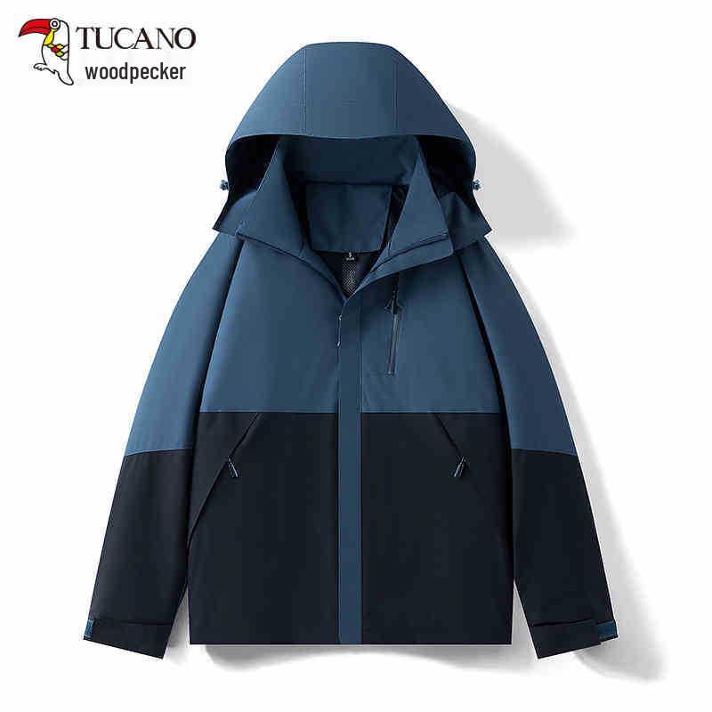 

Ветровка унисекс Woodpecker: Ветрозащитная, Водонепроницаемая Куртка на Весну и Осень 2025 - Тренд Софтшелл для Альпинизма 6XL