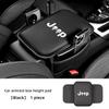 Car Center Console Protector Mat Armrest Pads With Storage Pocket For Jeep Wrangler JK Gladiator Renegade Grand Cherokee Wagonee AMW1