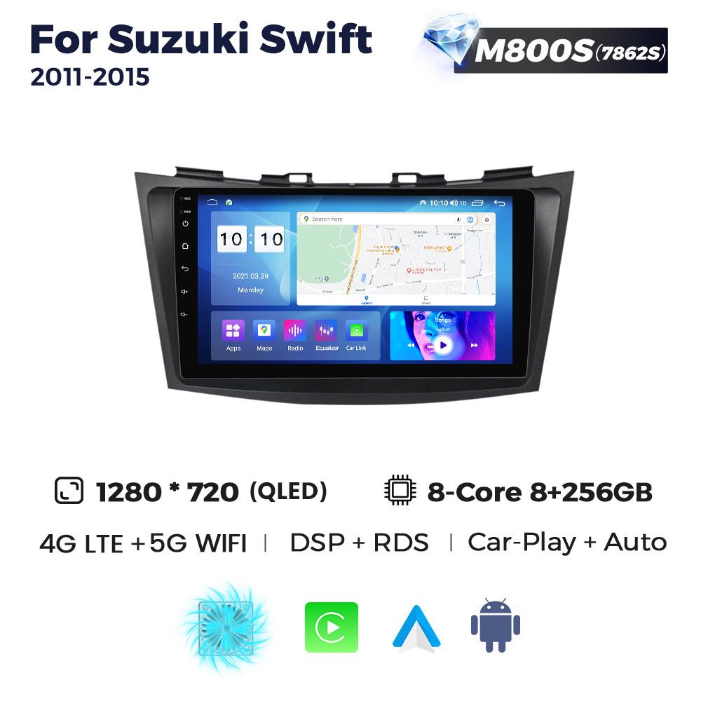 Android All In One Car Radio Stereo For Suzuki Swift 4 2011 2012 2013 2014 2015 Multimedia Video Player GPS DSP 2 Din Head Unit