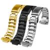 16 mm roestvrijstalen horlogeband voor Casio G-SHOCK GBM-2100/GM-2100/GA-2100 Ga2100 metalen achthoekige armband vervangende horlogeband