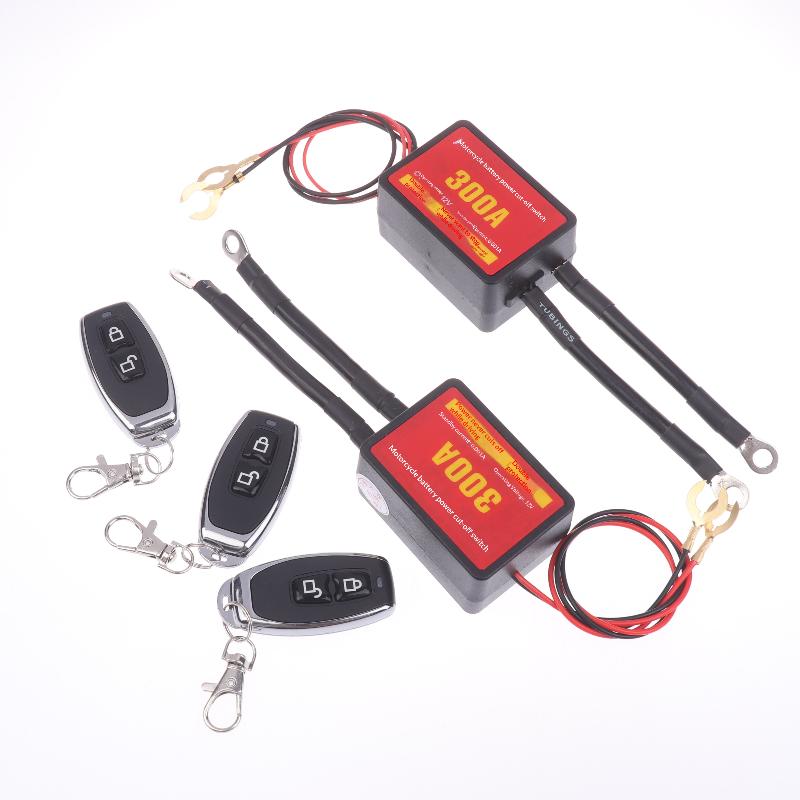 12V 300A Auto Intelligenter Fern-Batterietrennschalter Reines Kupferrelais Trennschalter Für Isolator Autos/SUVs Mit Kabellosem Batterieschalter