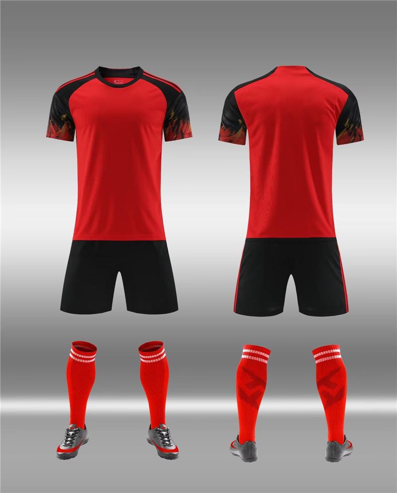 Soccer Uniform Sets, Men'S And Women'S Jerseys, Student Uniforms, Training Uniforms, Short-Sleeved Sportswear, Summer