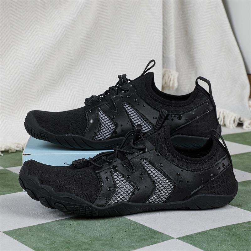 Water Shoes Upstream Seaside Footwear Barefoot Five Swimming Wading Beach Gym Women Men Latest Trainers Fingers Aqua Training Unisex
