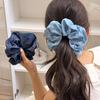 Hair Band Accessories for Women Girl Scrunchie Tie Elastic Rubber Kpop New In Popular  Vintage Headdress Rhinestone Designer