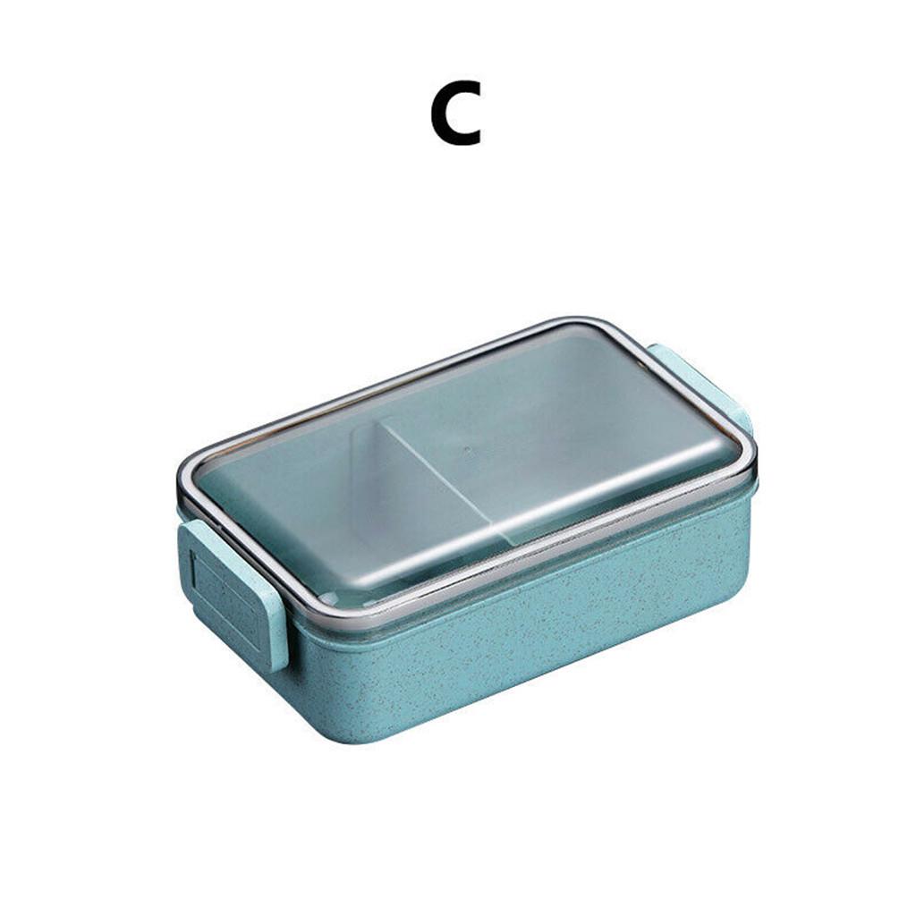 Student Lunch Box Compartment  Worker Double Heating Lunch Box