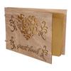 Wooden Wedding Guest Book Album Message Notebook for Wedding Engagement DecorationType 3