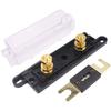 Radio Fuse Holder Car Fuse Holder Zinc Alloy Main Body Polycarbonate Outer Shell Versatile Automotive Fuse Kit