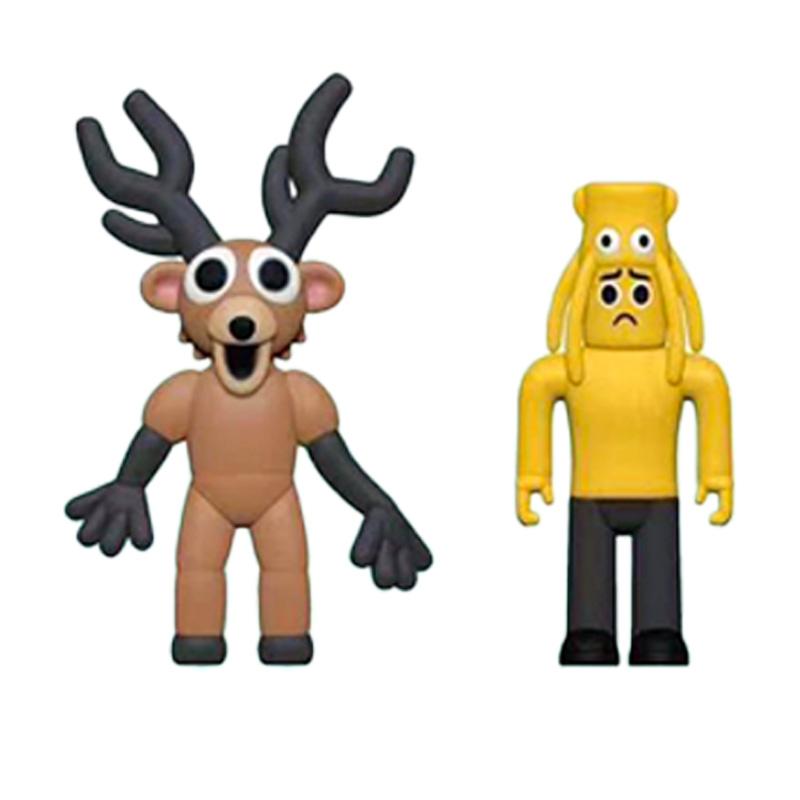 24pcs 99 Nights in The Forest Blind Box Figures Figurine Owl Goat Wolf Deer 99 Nights in The Forest Figurine Plastic Toy Gifts