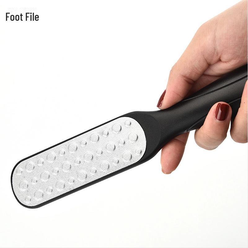 Double-Sided Stainless Steel Foot File for Removing Dead Skin and Calluses