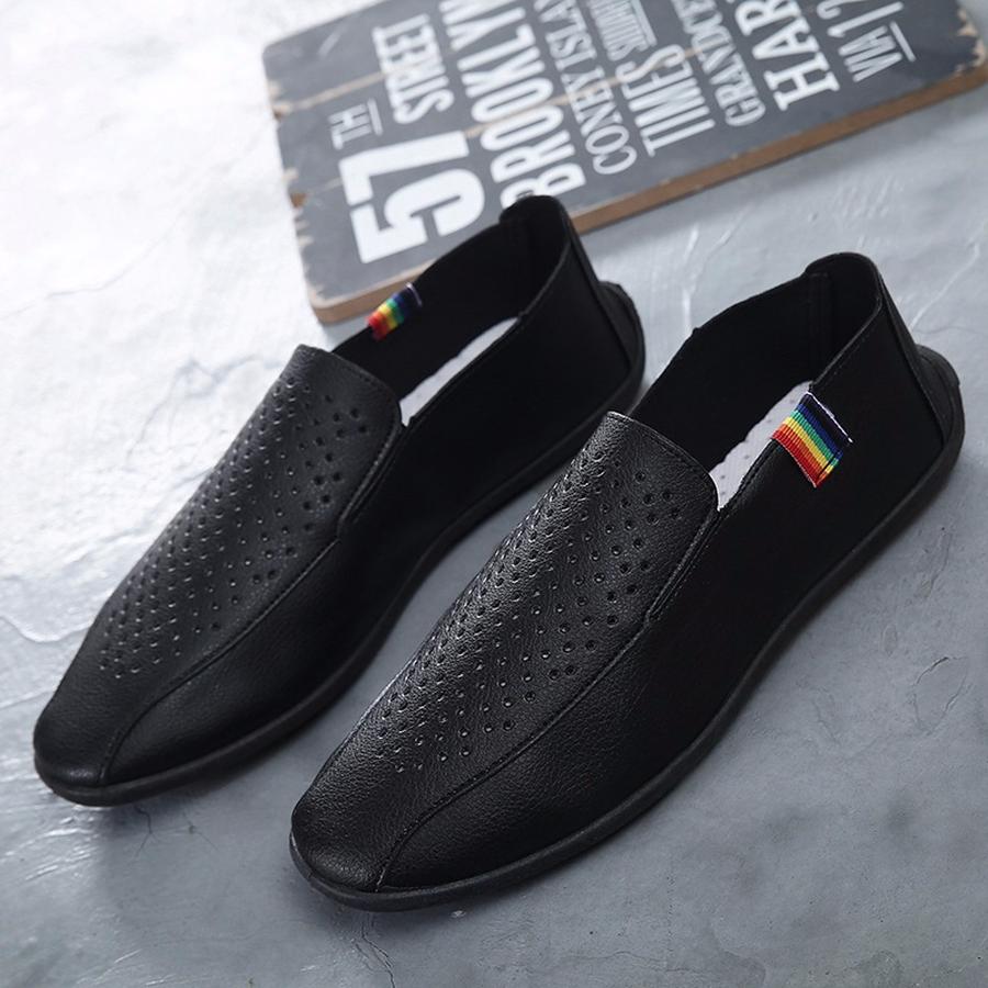 мода Мужские мокасины Dwayne Модные мокасины ручной работы из мягкой кожи — фото 6