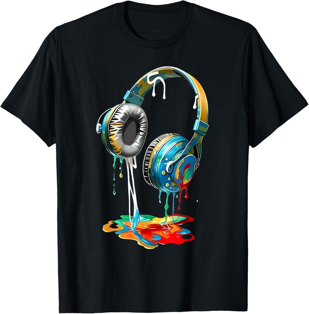 Regali per Amanti della Musica Musicista Musica DJ Maglietta T-Shirt Unisex T-Shirt Divertente Harajuku Y2k Maglietta Unisex T-Shirt Grafiche Camisas