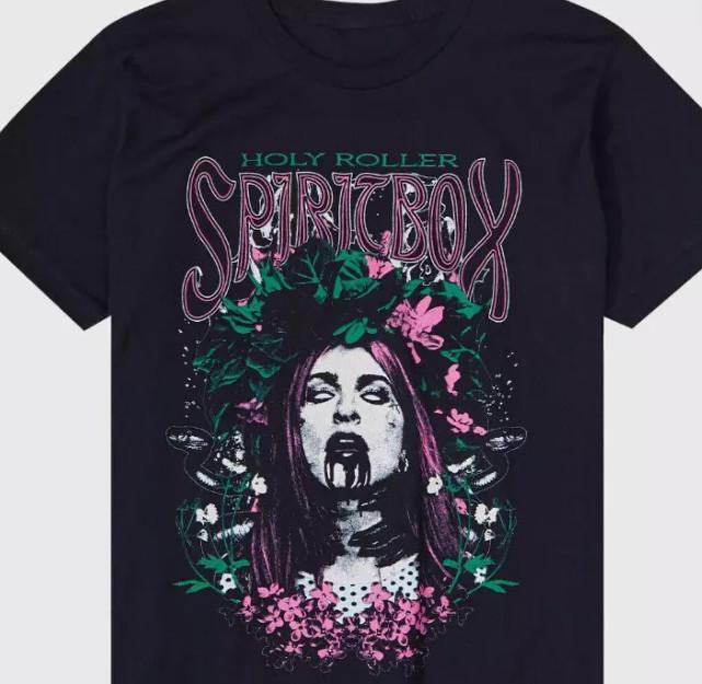 Spiritbox Holy Roller Album Cotton Black S-5XL Unisex Shirt Unisex T-Shirt L