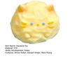 Dog Cat Dessert Squeeze Toy Stress Relief Pet Animal Shape Dessert Sensory Fidget Toy Slow Rising Hand Relaxation Decompression Stress Ball