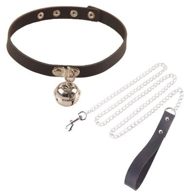 Halsband mit Klingel Leine für Menschliches Cosplay Meister Sklave Kostüm SM Artikel Katzen Fesseln Handschellen Katzen Cosplay Halsband Training SM Spiel Fesseln Choker