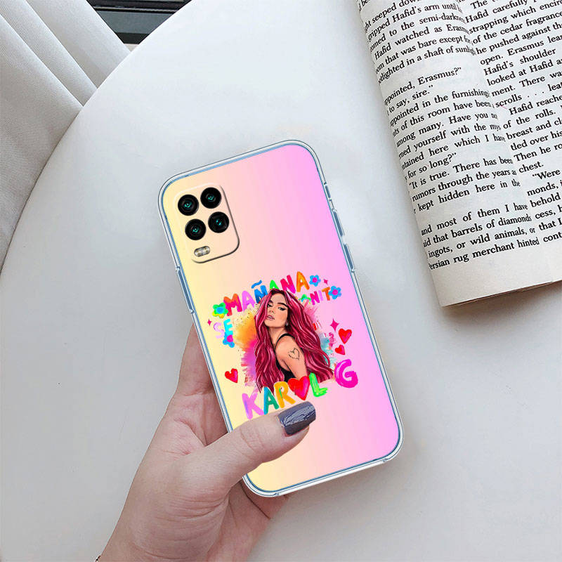 JO34 Karol G Phone Case for Motorola E22S E7 G6 G7 G8 G9 Plus Power Play G10 G20 G04 E30 E40 E22 E20 E13 G22 G23 G Stylus Play