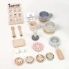 Kids' Wooden Kitchen Play Set: Afternoon Tea & Coffee Maker