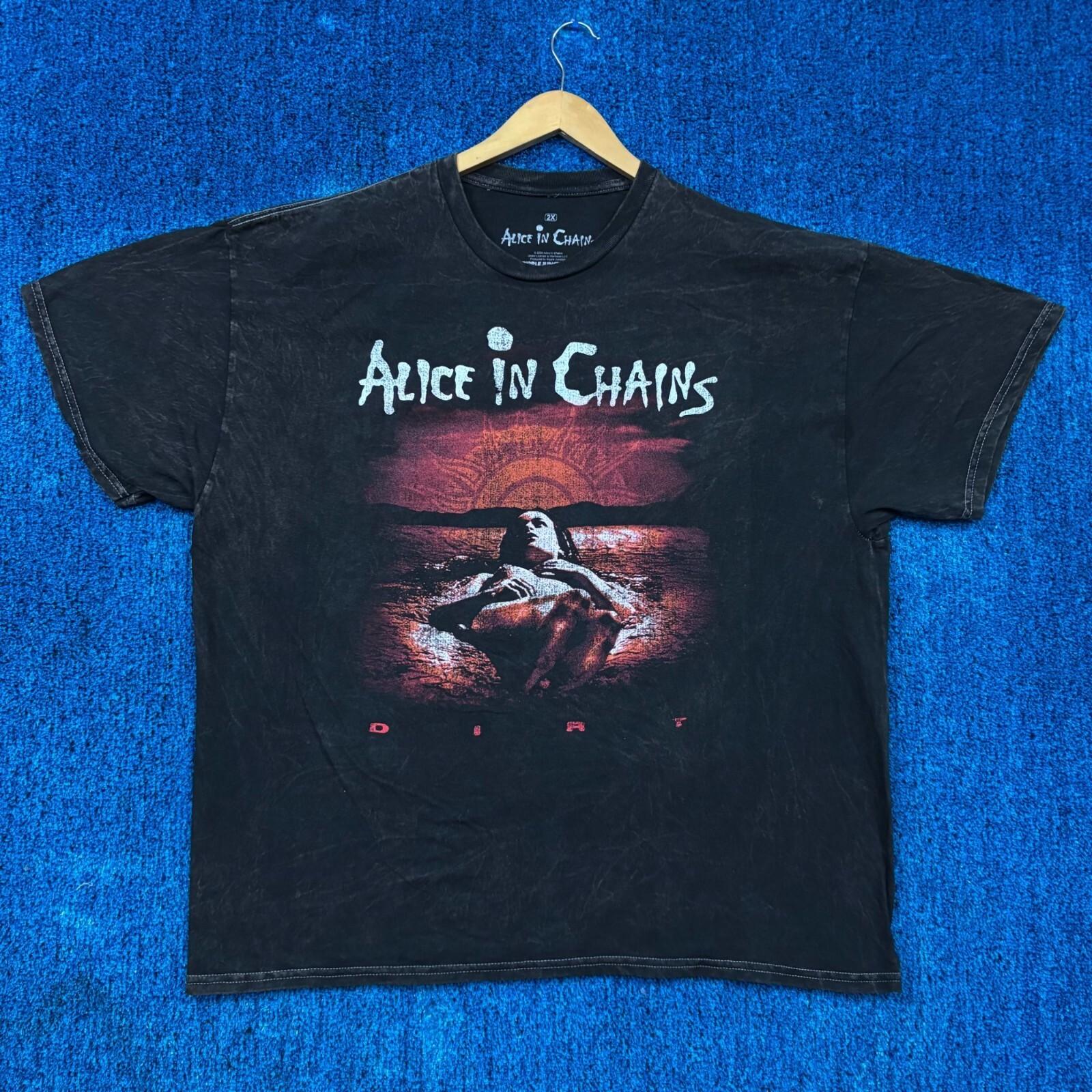 Alice In Chains Dirt Rock T-shirt Size 2X Unisex T-Shirt L