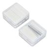 80PCS Self Adhesive Eyelash Strips Strong Hold   Lasting Waterproof Reusable Replacement Lash Glue Strip