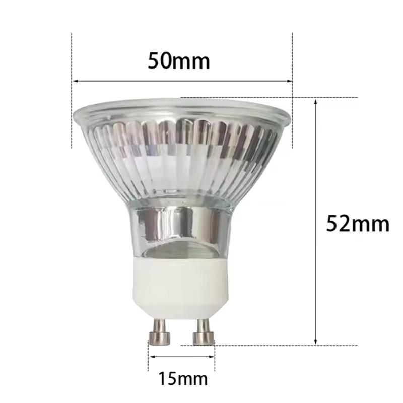 1 Piece 110-130V/220-240V Melting Wax Light Source Reptile Heating Home Reptile Heating Spotlight Gu10 Dimming Spotlights