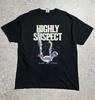 NEW Highly Suspect Band Live On Tour T Shirt Black All Size S-5Xl Gift Fan HH303 Unisex T-Shirt Graphic Tee