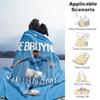 Manchester City Personalized Name Blanket Lightweight Personalized Blanket Soft & Cozy for Home Decor Couch Living Room Livingroom All-Season Use