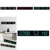 Digital Led Desk Clock With Countdown Timer For Home Office And Bedroom Use