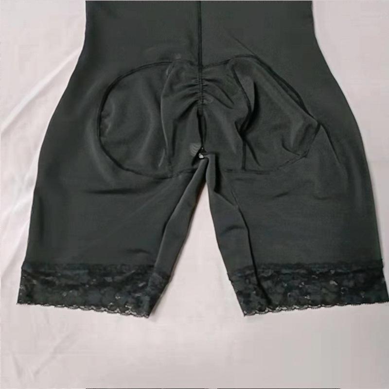 Plus Size Lace Waist Cincher & Tummy Control Bodysuit with Bust Support