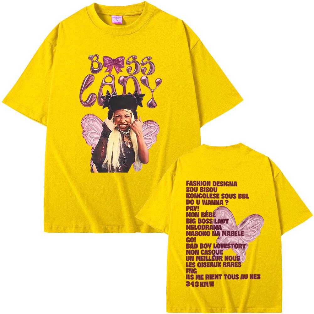 Rapper Theodora MEGA BBL Album Graphic Tshirt Men Women Hip Hop Fashion Pop Music T Shirt Unisex Casual Cotton Vintage Tshirts
