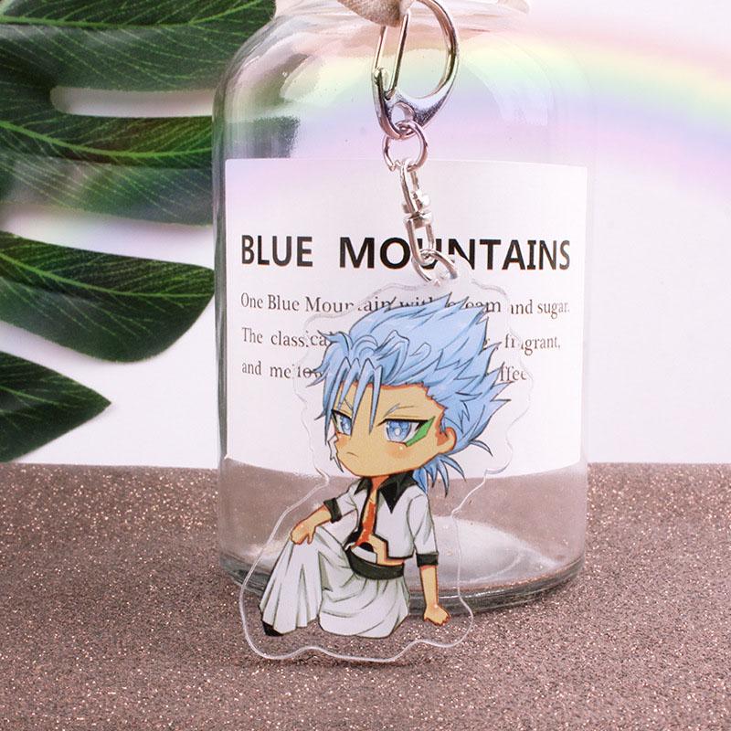 Anime Acryl Schlüsselanhänger Cartoon Kurosaki Ichigo Auto Schlüssel Zubehör