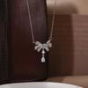 Trendy Korean Thin Chain Pendant Necklace - Elegant & Versatile Fashion Design for Women