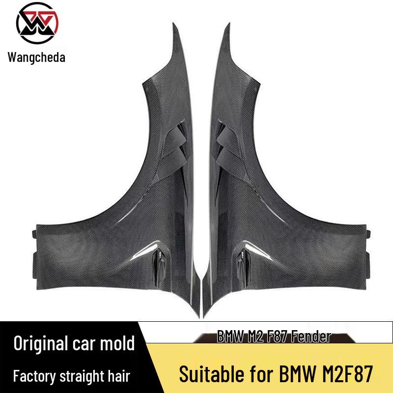 BMW M2 F87 Carbon Fiber Fender and Side Skirt Accessories