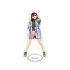 Anime Dandadan Cosplay Ayase Momo Takakura Ken Acrylic chain Stand Model 15cm Acrylic Stand Model Gifts For Fans Chain