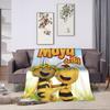 Maya The Bee Blanket  Super Warm Funny Plush Bedding Throws For Couch Chair Sofa Bed Airplane Travel Flannel Bedspread Bed Cover