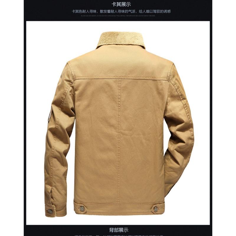 New Winter Men's Clothing Comfortable and Casual Thickened Men's Jacket Single-breasted Slim Jacket