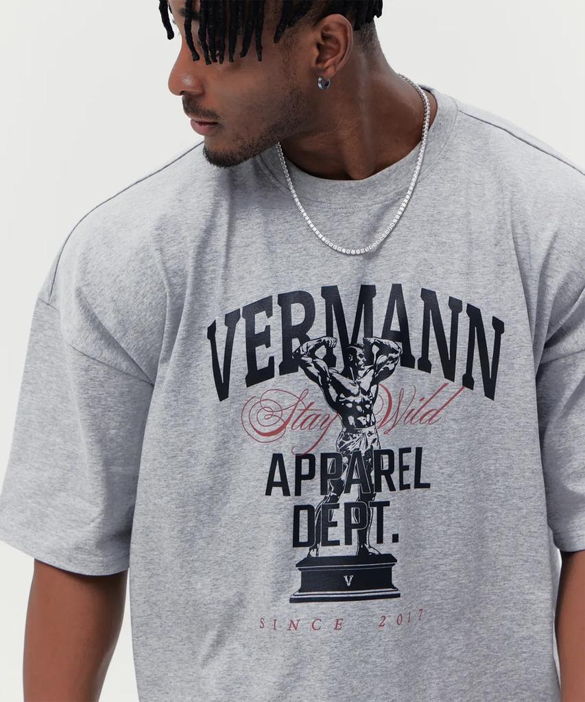 Beleumaneopaeleol Muscleman Oversized Short Sleeve T-Shirt 3 Colors