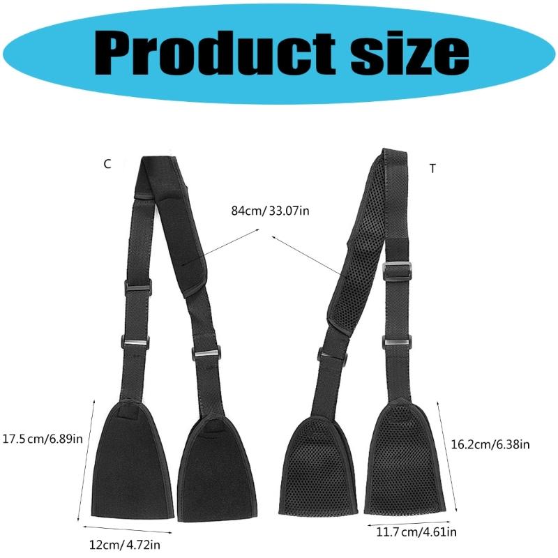 Breathable Meshes Arm Sling Adjustable Support for Injury Rehabilitation and Sports Protection